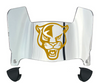 FIU Panthers Mini Football Helmet Visor Shield w/ Clips - PICK VISOR & LOGO COLOR