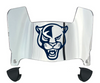 FIU Panthers Mini Football Helmet Visor Shield w/ Clips - PICK VISOR & LOGO COLOR