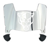 FIU Panthers Mini Football Helmet Visor Shield w/ Clips - PICK VISOR & LOGO COLOR