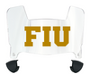 FIU Panthers Mini Football Helmet Visor Shield w/ Clips - PICK VISOR & LOGO COLOR