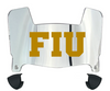 FIU Panthers Mini Football Helmet Visor Shield w/ Clips - PICK VISOR & LOGO COLOR