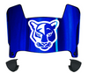 FIU Panthers Mini Football Helmet Visor Shield w/ Clips - PICK VISOR & LOGO COLOR