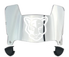 FIU Panthers Mini Football Helmet Visor Shield w/ Clips - PICK VISOR & LOGO COLOR