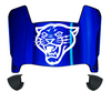 FIU Panthers Mini Football Helmet Visor Shield w/ Clips - PICK VISOR & LOGO COLOR