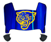 FIU Panthers Mini Football Helmet Visor Shield w/ Clips - PICK VISOR & LOGO COLOR