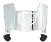 FIU Panthers Mini Football Helmet Visor Shield w/ Clips - PICK VISOR & LOGO COLOR