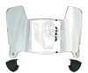 FIU Panthers Mini Football Helmet Visor Shield w/ Clips - PICK VISOR & LOGO COLOR