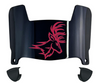 Fairfield Stags Mini Football Helmet Visor Shield w/ Clips - PICK VISOR & LOGO COLOR