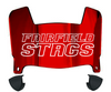 Fairfield Stags Mini Football Helmet Visor Shield w/ Clips - PICK VISOR & LOGO COLOR