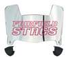 Fairfield Stags Mini Football Helmet Visor Shield w/ Clips - PICK VISOR & LOGO COLOR