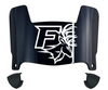 Fairfield Stags Mini Football Helmet Visor Shield w/ Clips - PICK VISOR & LOGO COLOR