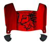Fairfield Stags Mini Football Helmet Visor Shield w/ Clips - PICK VISOR & LOGO COLOR