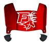 Fairfield Stags Mini Football Helmet Visor Shield w/ Clips - PICK VISOR & LOGO COLOR