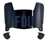 Fairleigh Dickinson Knights Mini Football Helmet Visor Shield w/ Clips - PICK VISOR & LOGO COLOR