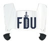 Fairleigh Dickinson Knights Mini Football Helmet Visor Shield w/ Clips - PICK VISOR & LOGO COLOR