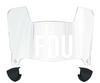 Fairleigh Dickinson Knights Mini Football Helmet Visor Shield w/ Clips - PICK VISOR & LOGO COLOR