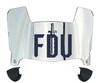 Fairleigh Dickinson Knights Mini Football Helmet Visor Shield w/ Clips - PICK VISOR & LOGO COLOR