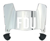 Fairleigh Dickinson Knights Mini Football Helmet Visor Shield w/ Clips - PICK VISOR & LOGO COLOR