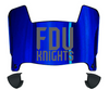 Fairleigh Dickinson Knights Mini Football Helmet Visor Shield w/ Clips - PICK VISOR & LOGO COLOR