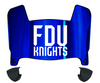 Fairleigh Dickinson Knights Mini Football Helmet Visor Shield w/ Clips - PICK VISOR & LOGO COLOR