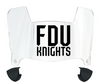 Fairleigh Dickinson Knights Mini Football Helmet Visor Shield w/ Clips - PICK VISOR & LOGO COLOR