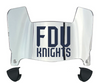 Fairleigh Dickinson Knights Mini Football Helmet Visor Shield w/ Clips - PICK VISOR & LOGO COLOR
