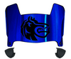 Fairleigh Dickinson Knights Mini Football Helmet Visor Shield w/ Clips - PICK VISOR & LOGO COLOR