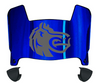 Fairleigh Dickinson Knights Mini Football Helmet Visor Shield w/ Clips - PICK VISOR & LOGO COLOR