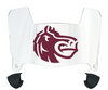 Fairleigh Dickinson Knights Mini Football Helmet Visor Shield w/ Clips - PICK VISOR & LOGO COLOR