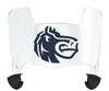 Fairleigh Dickinson Knights Mini Football Helmet Visor Shield w/ Clips - PICK VISOR & LOGO COLOR