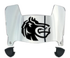 Fairleigh Dickinson Knights Mini Football Helmet Visor Shield w/ Clips - PICK VISOR & LOGO COLOR