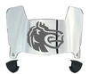Fairleigh Dickinson Knights Mini Football Helmet Visor Shield w/ Clips - PICK VISOR & LOGO COLOR