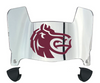 Fairleigh Dickinson Knights Mini Football Helmet Visor Shield w/ Clips - PICK VISOR & LOGO COLOR