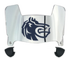 Fairleigh Dickinson Knights Mini Football Helmet Visor Shield w/ Clips - PICK VISOR & LOGO COLOR