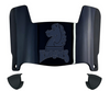 Fairleigh Dickinson Knights Mini Football Helmet Visor Shield w/ Clips - PICK VISOR & LOGO COLOR