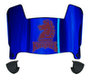 Fairleigh Dickinson Knights Mini Football Helmet Visor Shield w/ Clips - PICK VISOR & LOGO COLOR