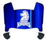 Fairleigh Dickinson Knights Mini Football Helmet Visor Shield w/ Clips - PICK VISOR & LOGO COLOR
