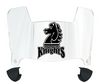 Fairleigh Dickinson Knights Mini Football Helmet Visor Shield w/ Clips - PICK VISOR & LOGO COLOR
