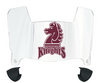 Fairleigh Dickinson Knights Mini Football Helmet Visor Shield w/ Clips - PICK VISOR & LOGO COLOR