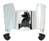 Fairleigh Dickinson Knights Mini Football Helmet Visor Shield w/ Clips - PICK VISOR & LOGO COLOR