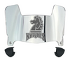 Fairleigh Dickinson Knights Mini Football Helmet Visor Shield w/ Clips - PICK VISOR & LOGO COLOR