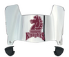 Fairleigh Dickinson Knights Mini Football Helmet Visor Shield w/ Clips - PICK VISOR & LOGO COLOR