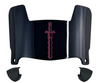 Fairleigh Dickinson Knights Mini Football Helmet Visor Shield w/ Clips - PICK VISOR & LOGO COLOR