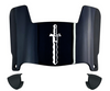 Fairleigh Dickinson Knights Mini Football Helmet Visor Shield w/ Clips - PICK VISOR & LOGO COLOR