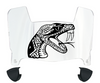 Florida A&M Rattlers Mini Football Helmet Visor Shield w/ Clips - PICK VISOR & LOGO COLOR