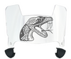 Florida A&M Rattlers Mini Football Helmet Visor Shield w/ Clips - PICK VISOR & LOGO COLOR