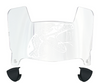 Florida A&M Rattlers Mini Football Helmet Visor Shield w/ Clips - PICK VISOR & LOGO COLOR