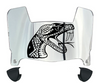 Florida A&M Rattlers Mini Football Helmet Visor Shield w/ Clips - PICK VISOR & LOGO COLOR