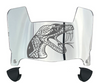 Florida A&M Rattlers Mini Football Helmet Visor Shield w/ Clips - PICK VISOR & LOGO COLOR