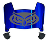 Florida Atlantic Owls Mini Football Helmet Visor Shield w/ Clips - PICK VISOR & LOGO COLOR